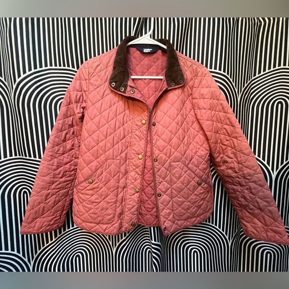Women’s Lands’ End quilted barn coat - Picture 2 of 5